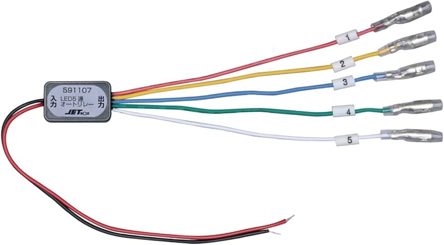 Amazon | ジェット イノウエ(JET INOUE)LEDマーカー用5連オートリレー